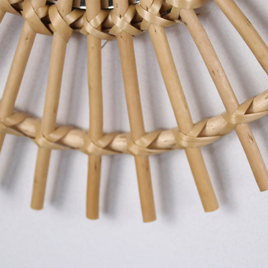 détail miroir rond soleil