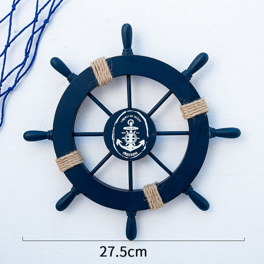 Gouvernail bleu marine