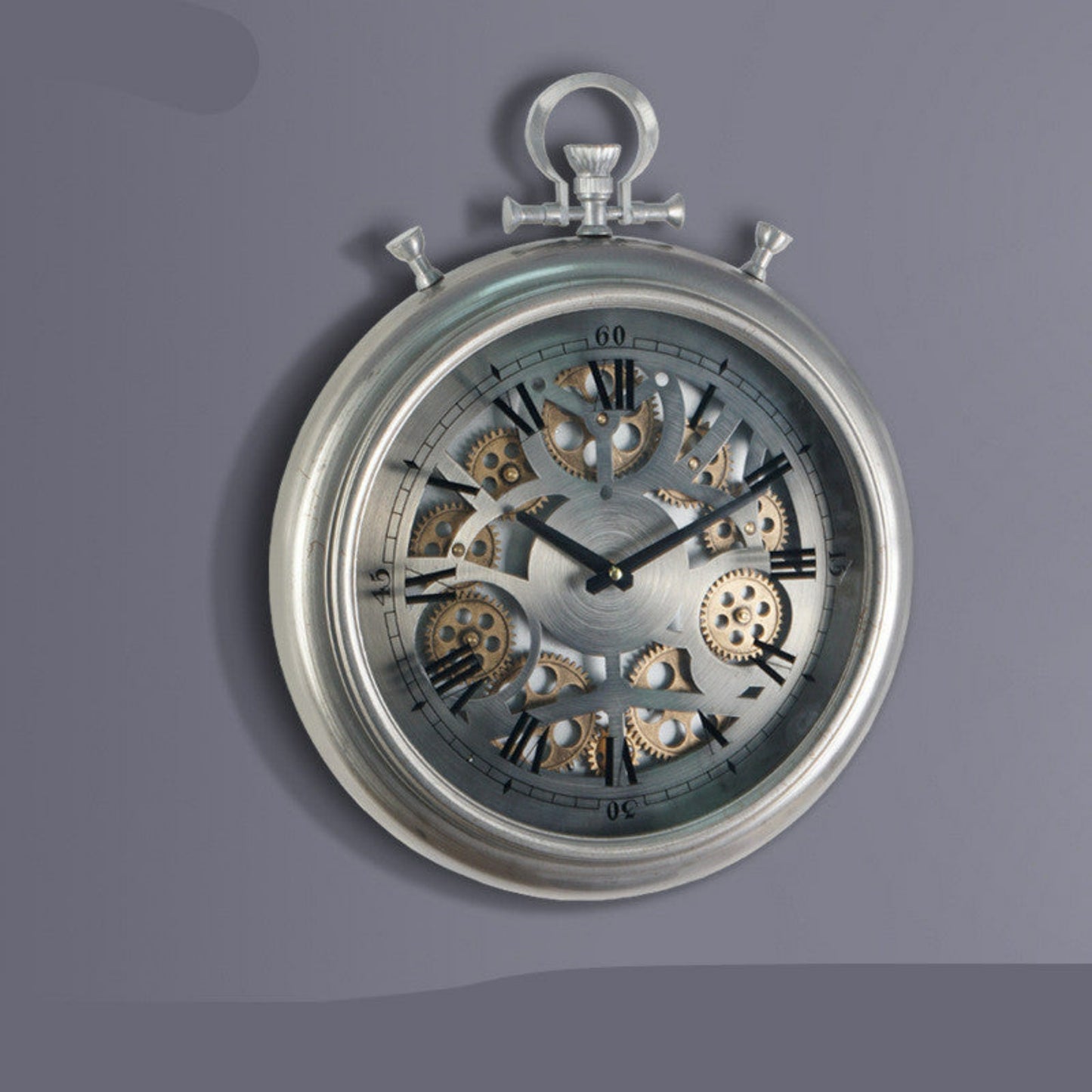 horloge à gousset silver