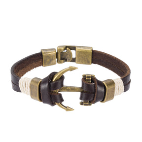 Bracelet pour homme en cuir - Retro