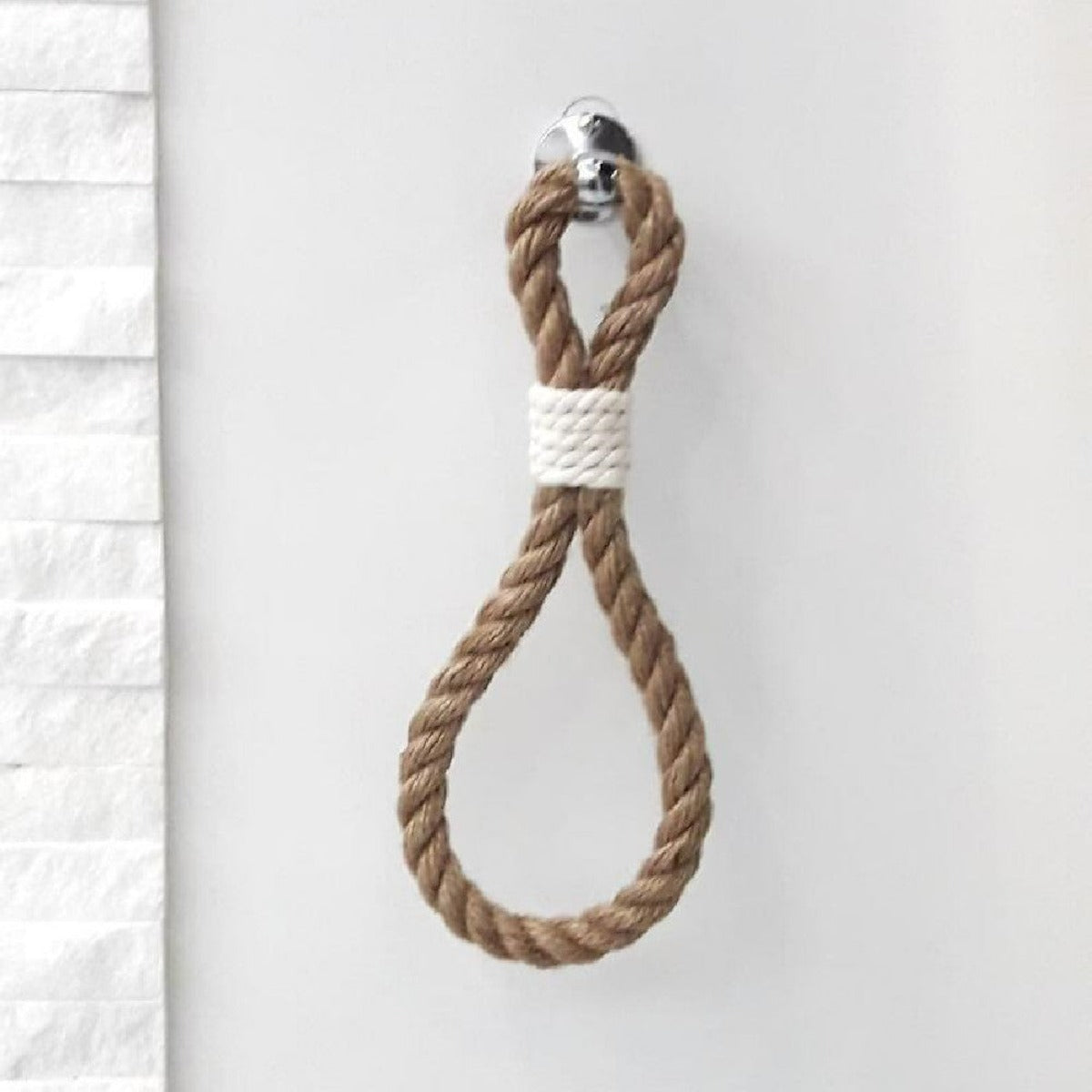 porte serviette en corde