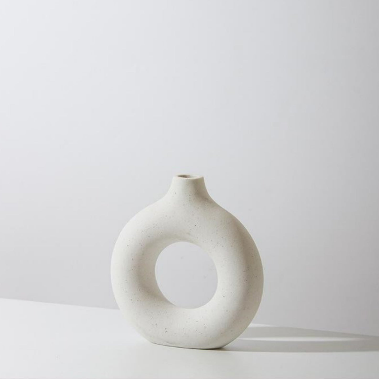 vase Round blanc