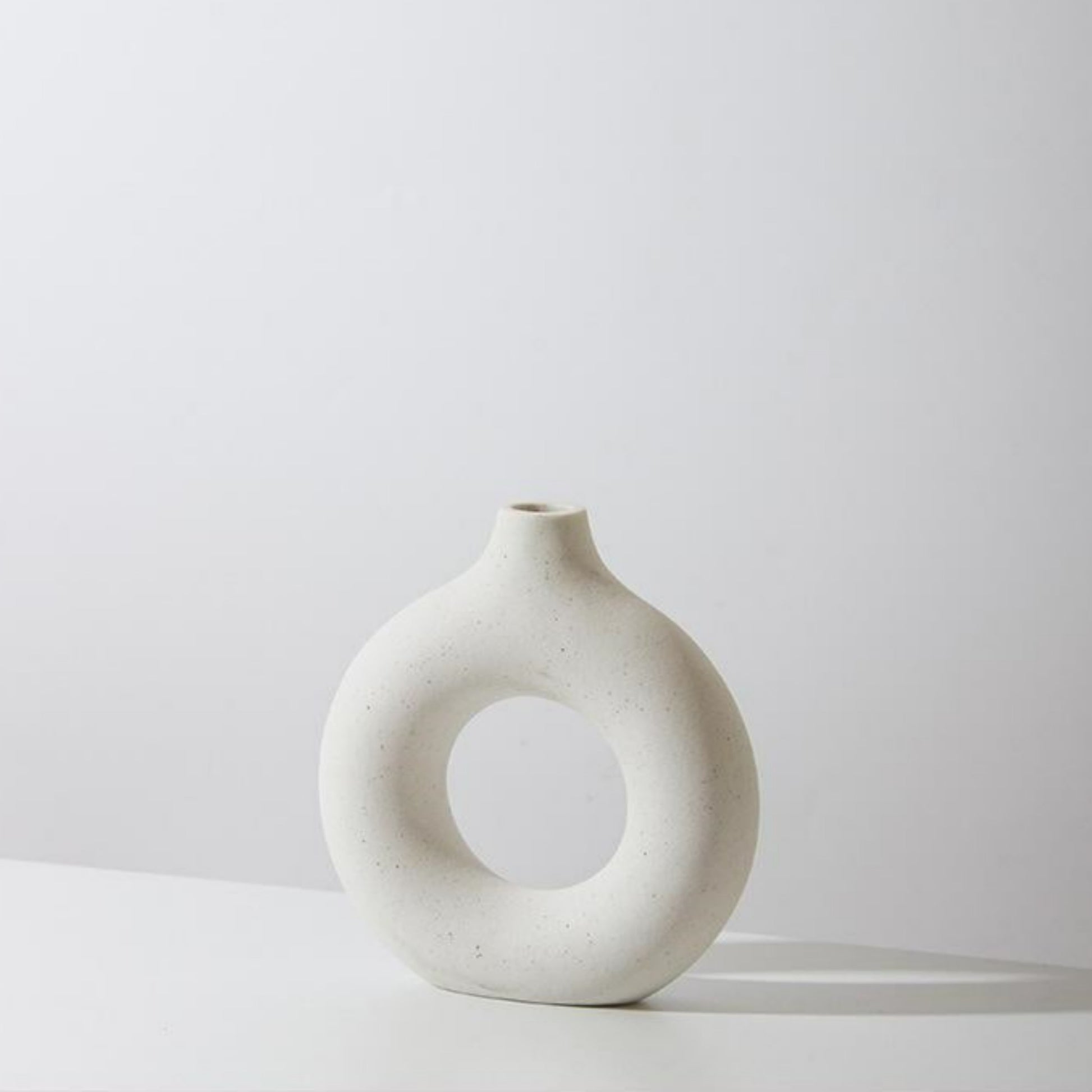 vase Round blanc