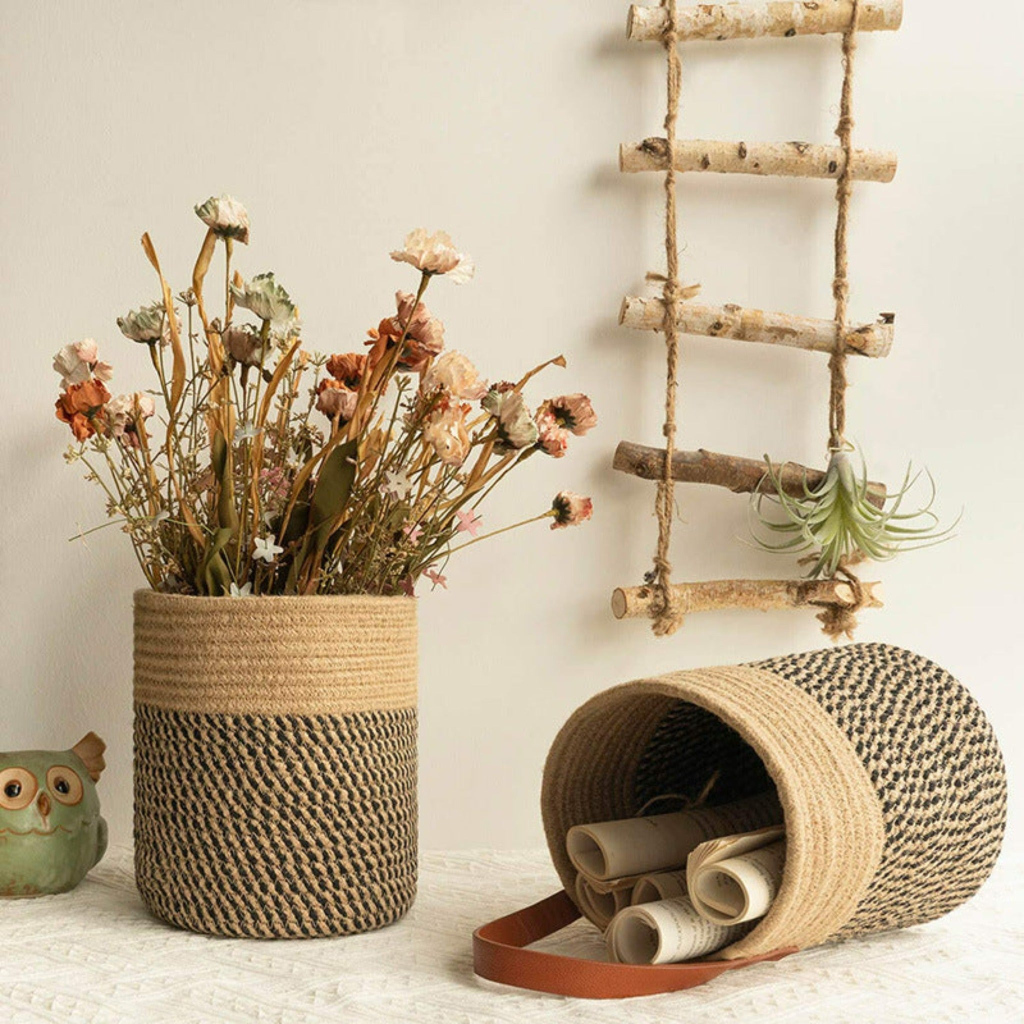 panier de rangement Woven