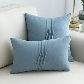 housse de coussin Flyn bleu azur