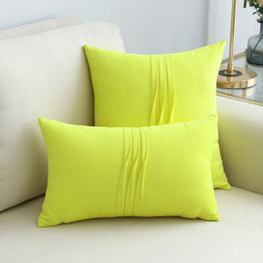 housse de coussin Flyn jaune