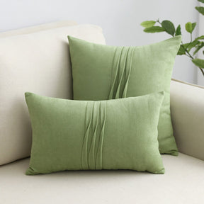 housse de coussin Flyn vert olive