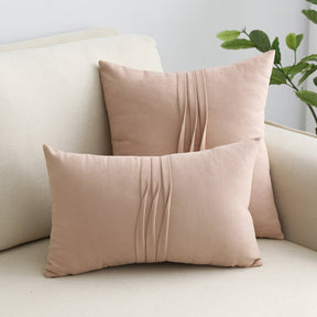 housse de coussin Flyn rose poudré