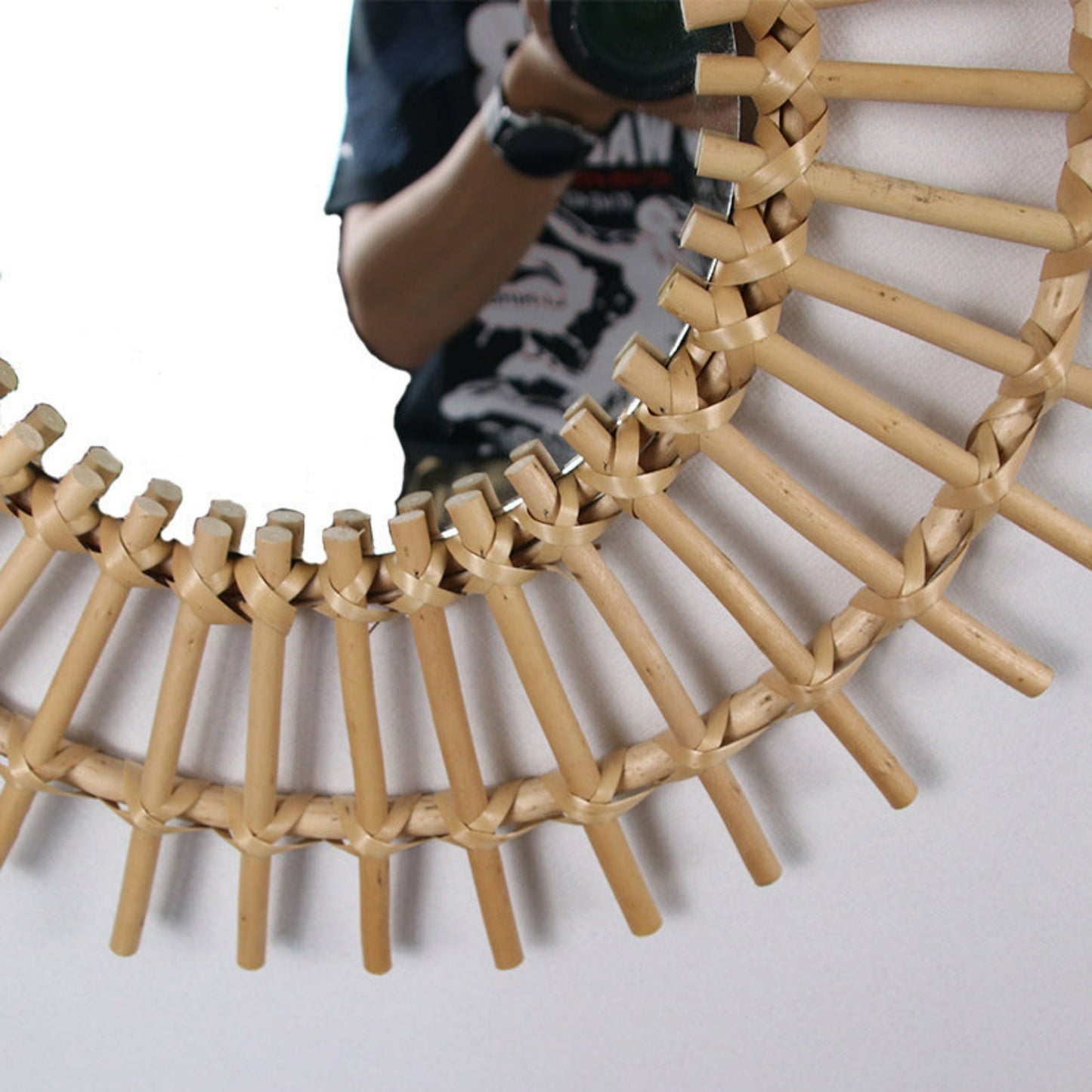 détail miroir soleil