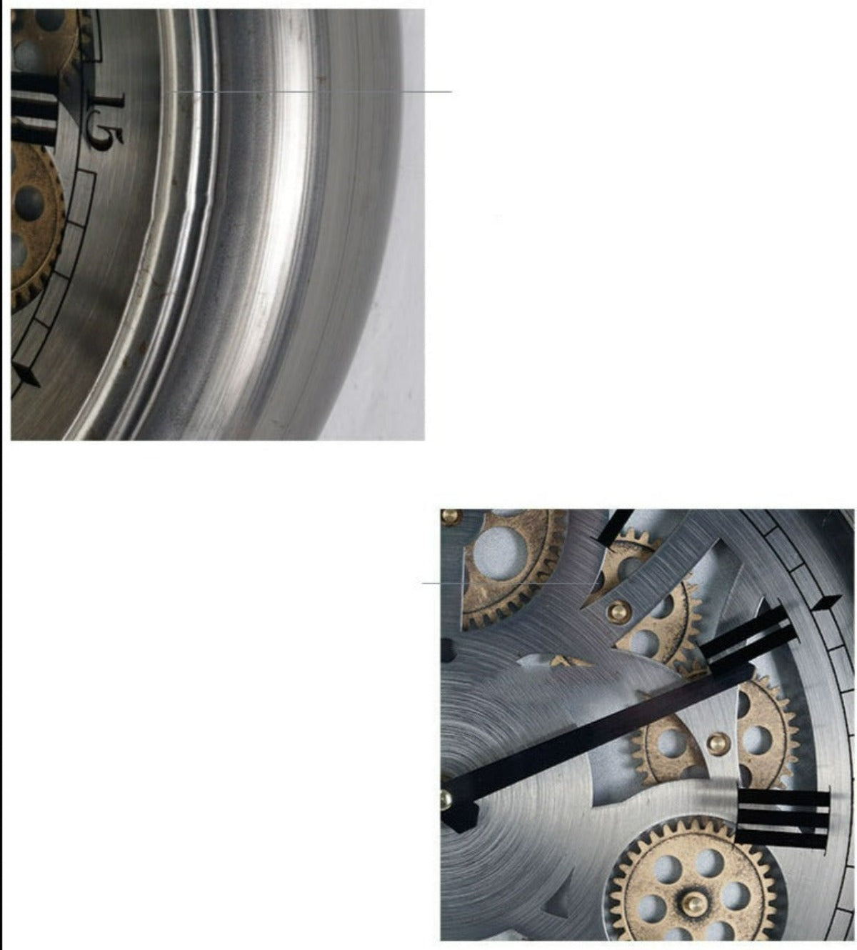 detail horloge gousset argent