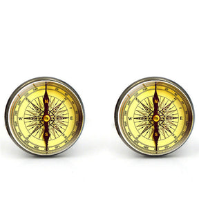 Bouton de manchette - Compass