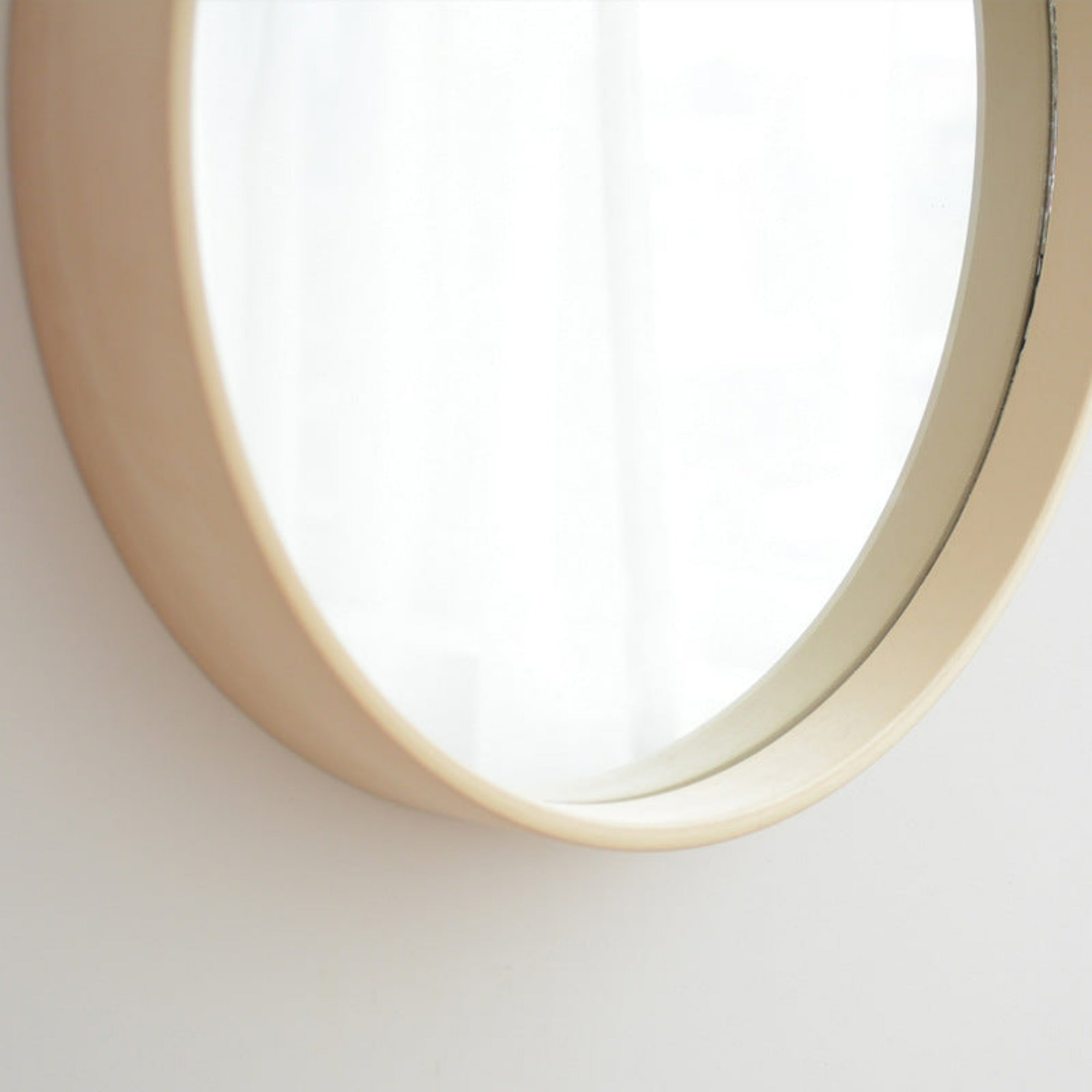 bas du miroir rond