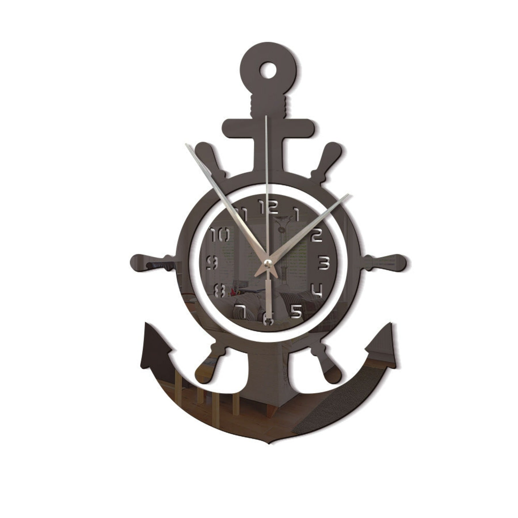 horloge ancre bronze