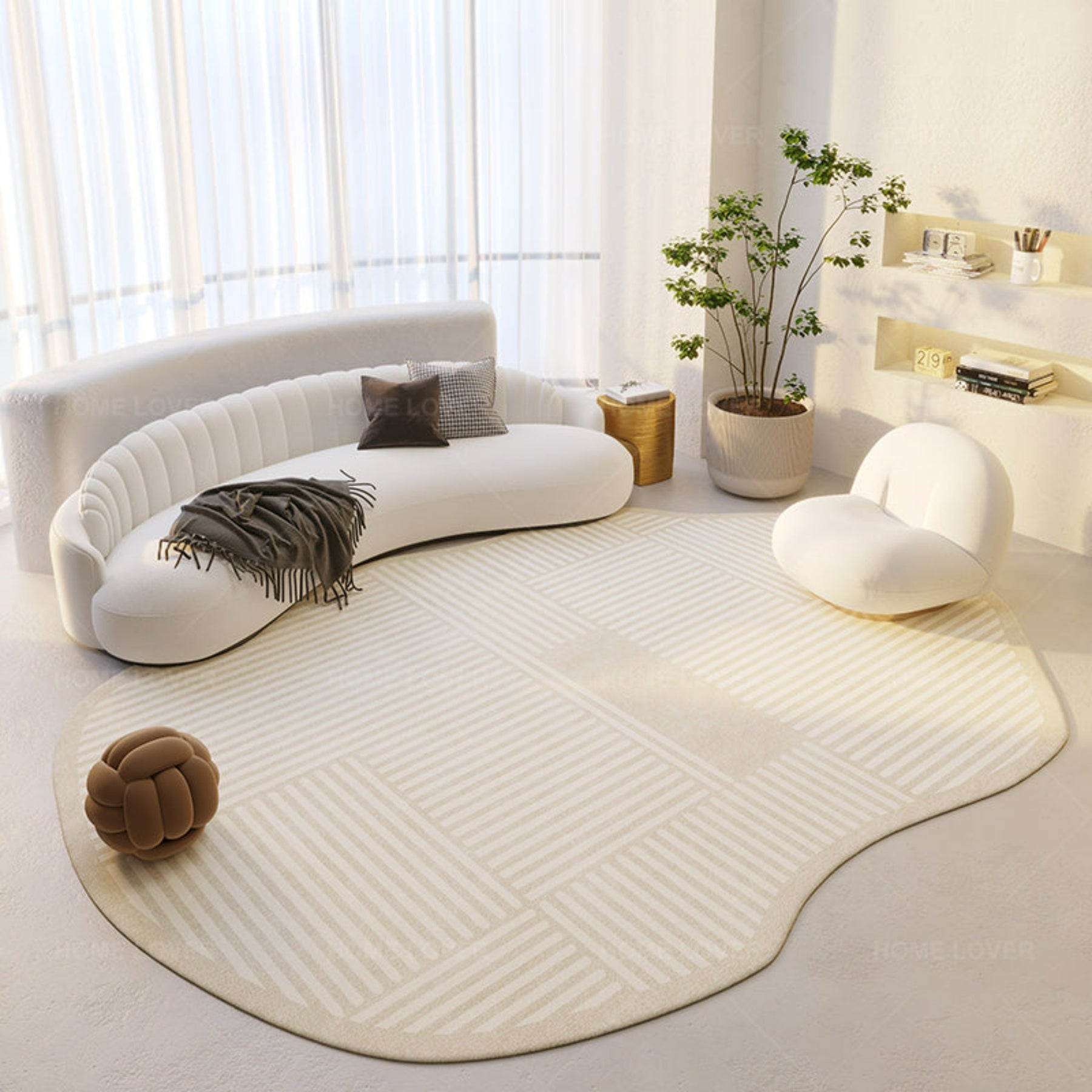 tapis nuage Cream