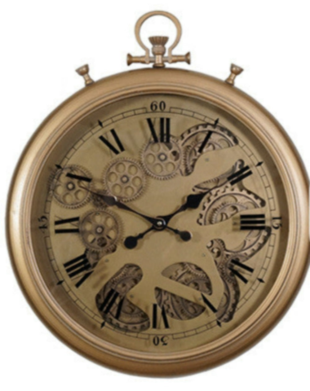 horloge à gousset doré