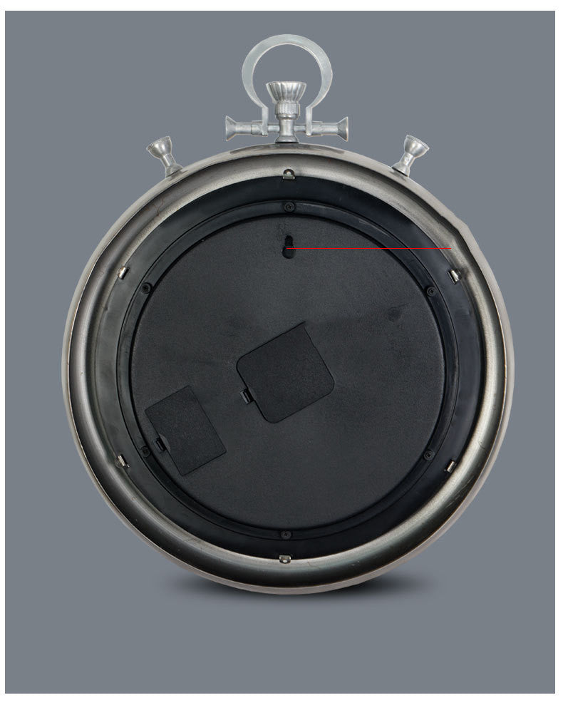 Horloge murale Gousset Silver