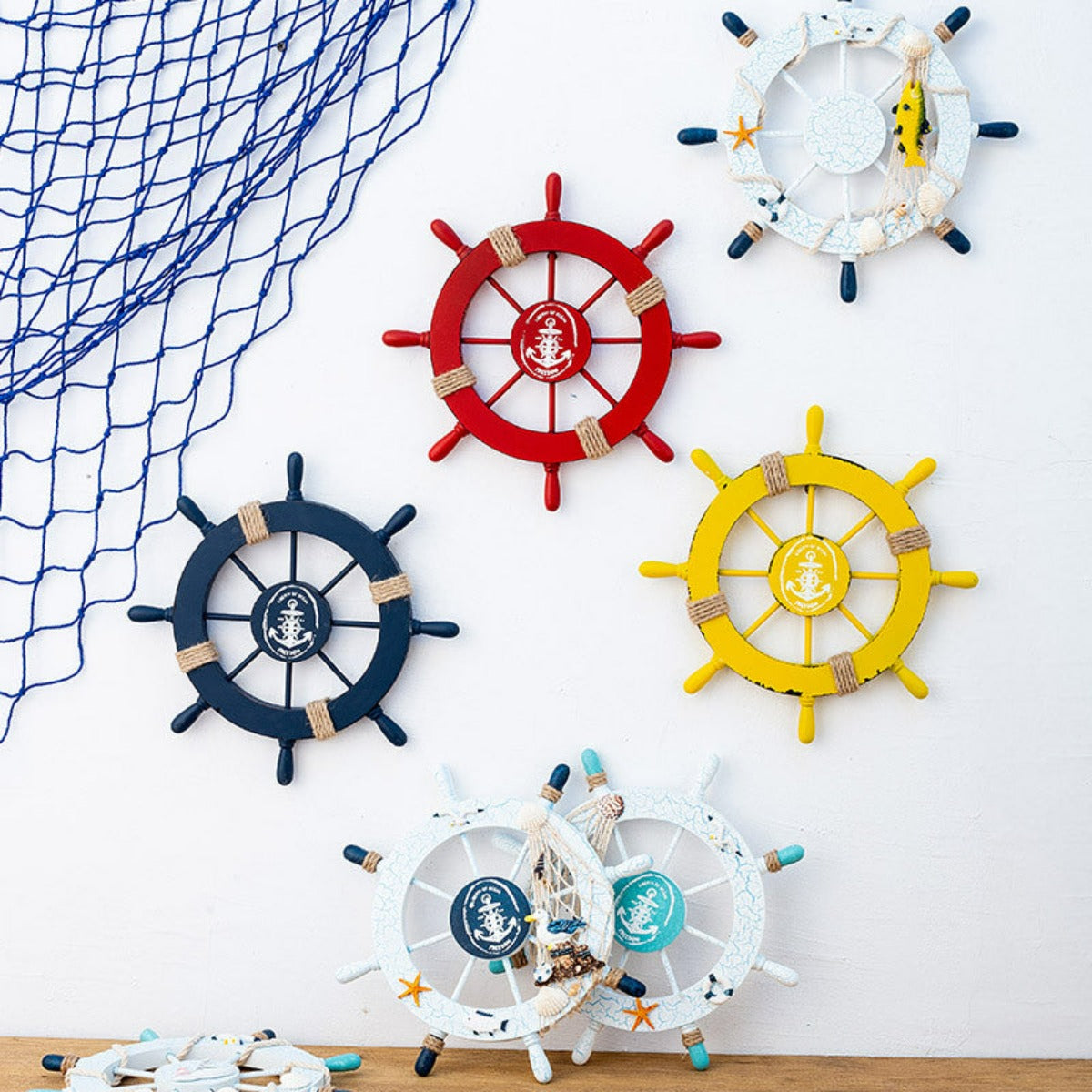 decoration murale gouvernail