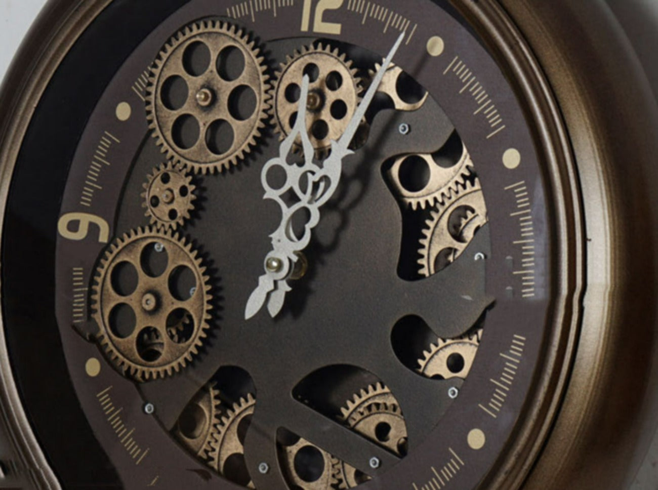 mécanisme horloge gousset bronze