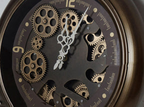 mécanisme horloge gousset bronze