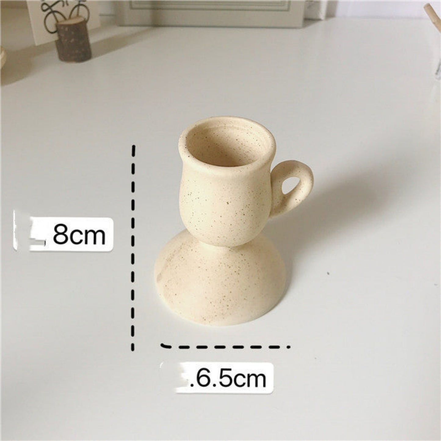 chandelier coquetier beige