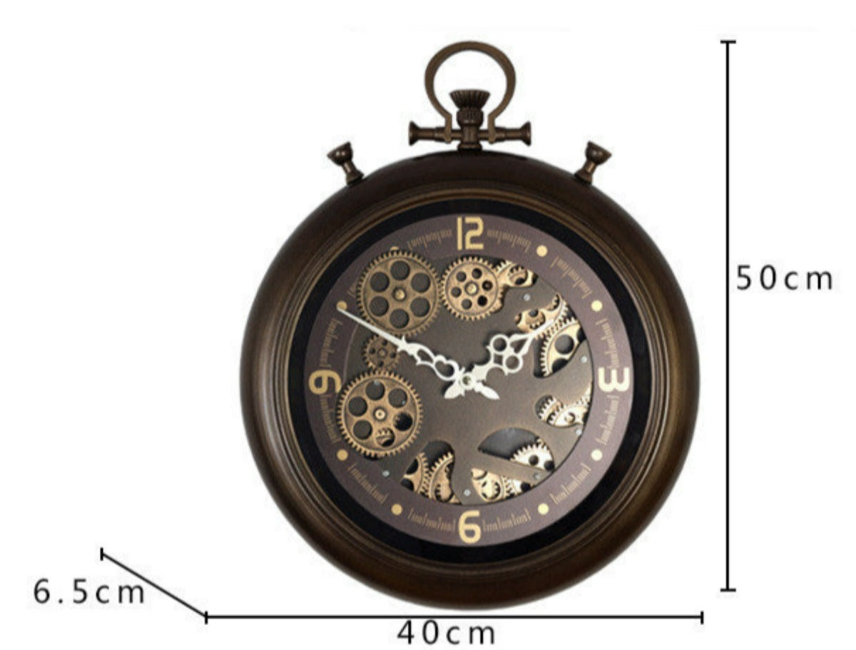 Dimensions horloge bronze