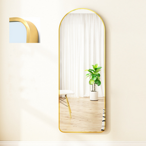 miroir 120cm doré