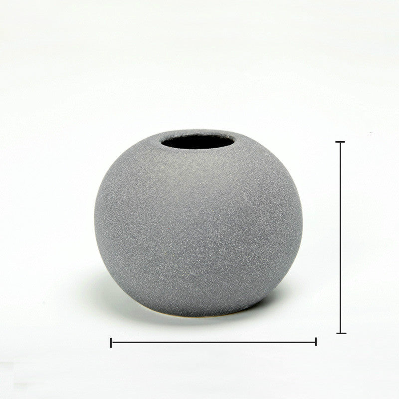 Vase en céramique bleu - Nordic