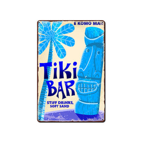 Plaque Retro Tiki