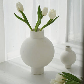 vase blanc decoratif