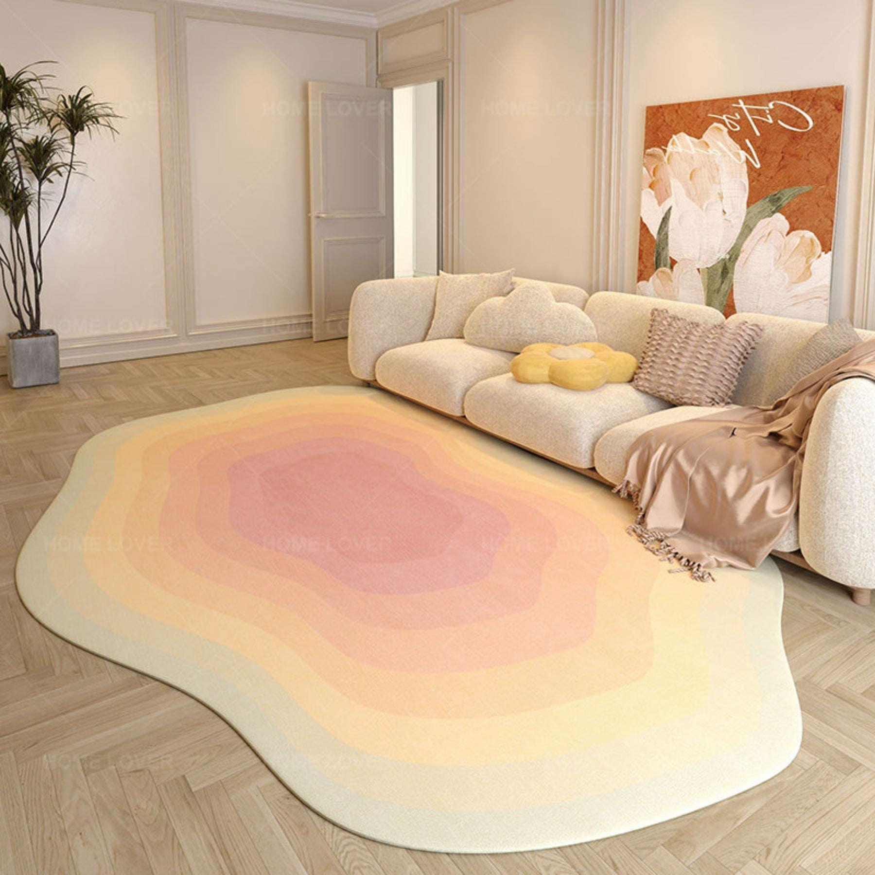 tapis nuage Cream