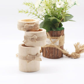 triple bougeoirs en bois