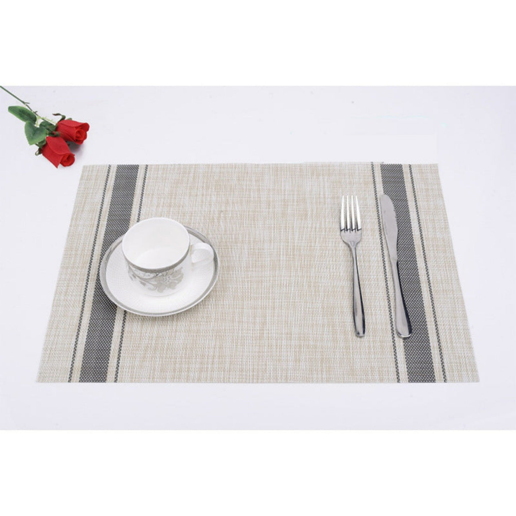 Set de table Linen gris