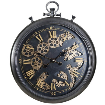 horloge gousset noir