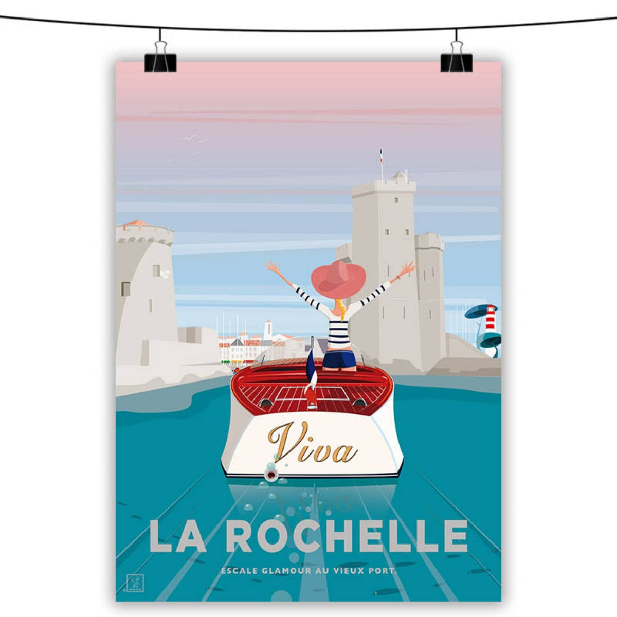 peinture vintage viva la rochelle